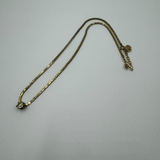 DIOR CRYSTAL GOLD NECKLACE