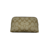 COACH SIGNATURE KHAKI POUCH