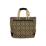 COACH SIGNATURE CANVAS TOTE BAG