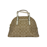 COACH SIGNATURE DOME SATCHEL BAG