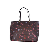 COACH FLORAL PRINT CITY TOTE BAG