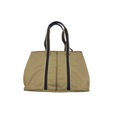 COACH KHAKI STRIPE NYLON TOTE BAG