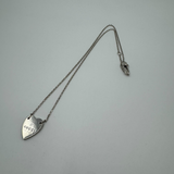 GUCCI HEART SILVER NECKLACE