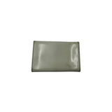 PRADA GREY PATENT LEATHER KEY WALLET