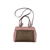 COACH PINK SIGNATURE SATCHEL