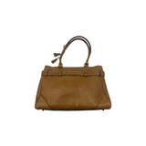 COACH TAN LEATHER SHOULDER BAG