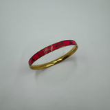 VIVIENNE WESTWOOD PINK TREASURE BOND BANGLE