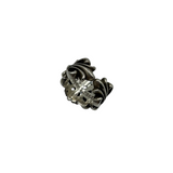 CHROME HEARTS DOUBLE FLORAL RING (US 7)