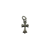 CHROME HEARTS BABY FAT CROSS DIAMOND PENDANT