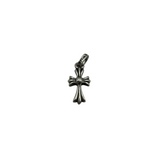CHROME HEARTS BABY FAT CROSS RUBY PENDANT
