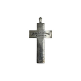 CHROME HEARTS MOTIF MULTI-FRAME CROSS PENDANT