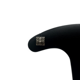 CHROME HEARTS PLUS PYRAMID STUD EARRING