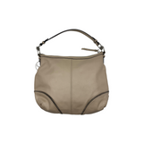 COACH LEATHER BEIGE SHOULDER BAG