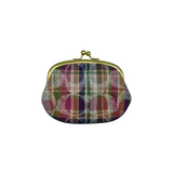 COACH PLAID COIN PURSE