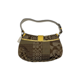 COACH SIGNATURE PATCHWORK HOBO BAG