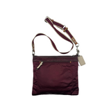 COACH NYLON CRANBERRY CROSSBODY BAG