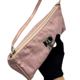 DIOR PINK TROTTER MINI CLOTH BAG