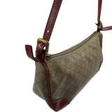 CELINE MACADAM MONOGRAM CANVAS SHOULDER BAG