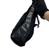 PRADA NYLON SHOULDER BLACK BAG