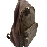 COACH SIGNATURE BROWN BACKPACK