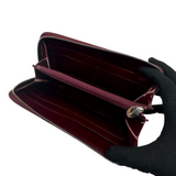 CARTIER PANTHERE PATENT ZIP WALLET