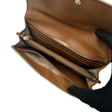 MICHAEL KORS FULTON WHITE CANVAS WALLET