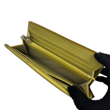 FURLA SAFFIANO YELLOW ZIP WALLET