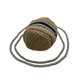 DIOR MINI STRAW BUCKET BAG