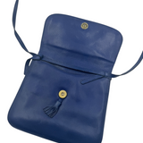 BOTTEGA VENETA BLUE LEATHER CROSSBODY BAG