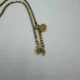 DIOR CRYSTAL GOLD NECKLACE