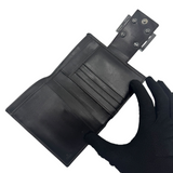 FENDI ZUCCA BUCKLE SHORT WALLET