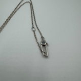 GUCCI HEART SILVER NECKLACE