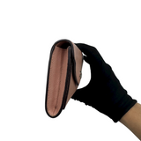 COACH TAUPE LEATHER LONG WALLET