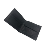 COACH BLACK LEATHER BIFOLD WALLET