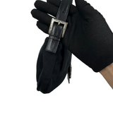 FENDI BLACK MAMA BAGUETTE HAND BAG