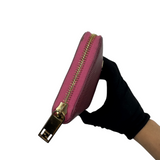 FENDI PINK ZIP-AROUND WALLET