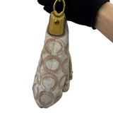 COACH MULTICOLOUR SEQUIN SIGNATURE HOBO BAG