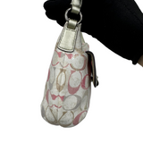 COACH SIGNATURE MULTI-COLOR HOBO BAG