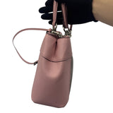 COACH PINK SIGNATURE SATCHEL