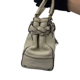 COACH WHITE LEATHER SHOULDER BAG