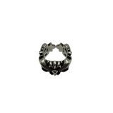 CHROME HEARTS DOUBLE FLORAL RING (US 5)