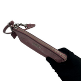COACH PINK HEART WRISTLET