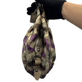 COACH MADISON OP ART PURPLE MAGGIE SHOULDER BAG