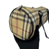 BURBERRY VINTAGE CHECK BARREL BAG