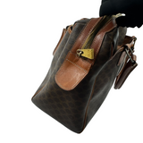 CELINE MACADAM TRIOMPHE CANVAS HANDBAG