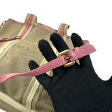 PRADA JACQUARD CANVAS TOTE BAG