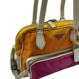 PRADA COLOURED NYLON SHOULDER BAG