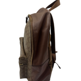 COACH SIGNATURE BROWN BACKPACK