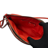 COACH SIGNATURE RED TRIM CROSSBODY BAG