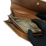 MICHAEL KORS FULTON WHITE CANVAS WALLET